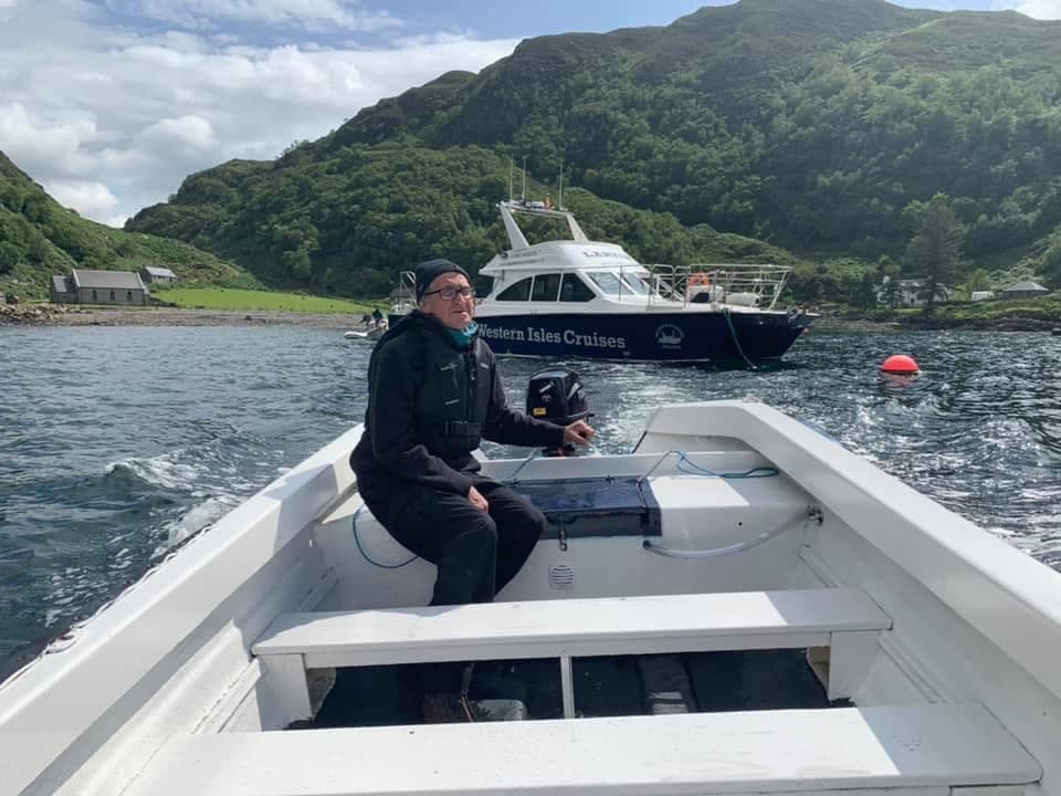 Boat Journey from Inverie to Tarbet in Scotland
