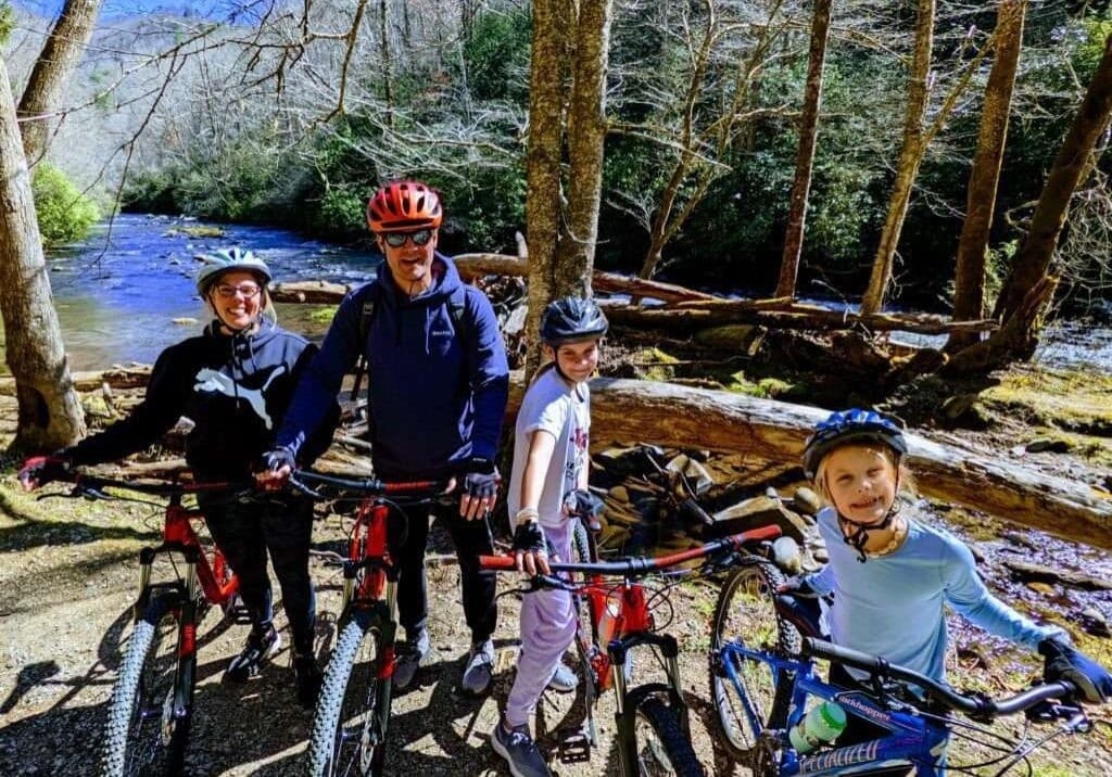 Bryson City Guided Mountain Biking: Waterfalls, Pioneer Cemetery & Beginner-Friendly Trails