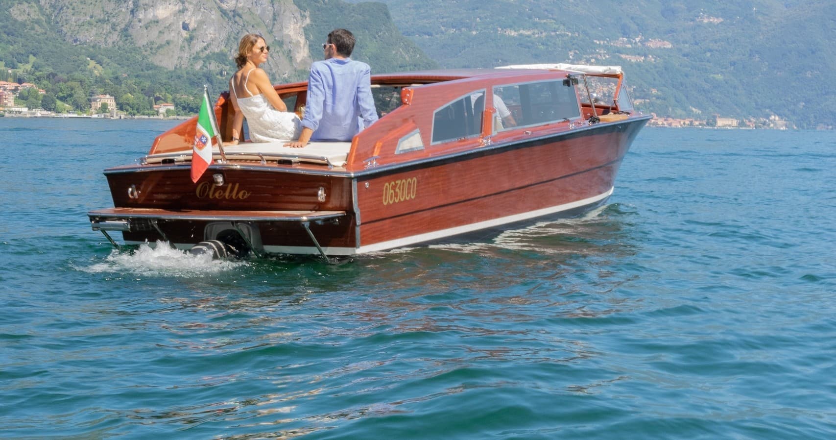 Romance Tour with Mostes Classic Boats on Lake Como