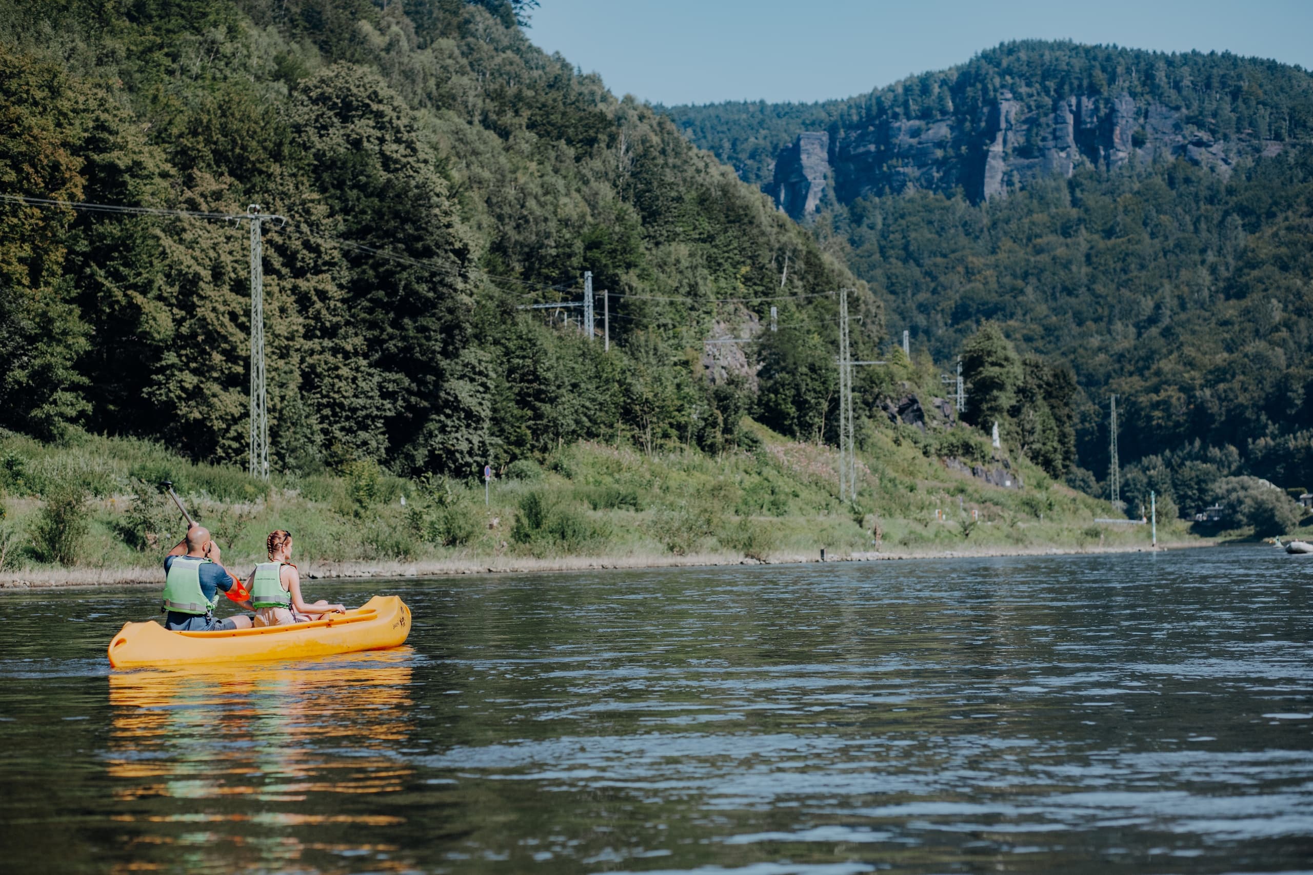 Bike & Canoe Adventure with Active Point Děčín in Schmilka