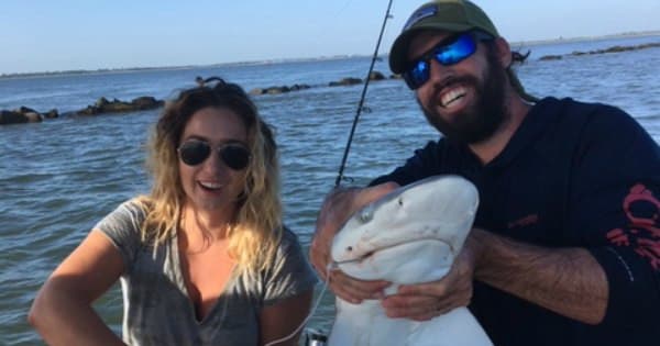 Shark Fishing Adventure with Reel Job Charter in Hilton Head