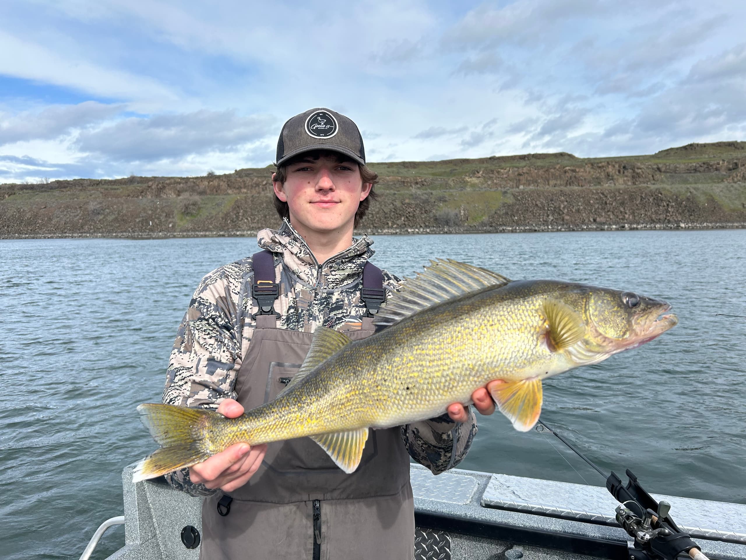 Guided Walleye Fishing with Take Down Guide Service in Portland
