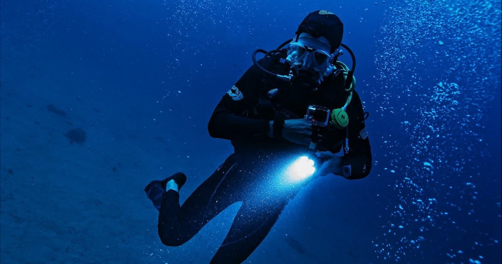 Water Activities with Deep South Scuba: Night & Low-Visibility Diving