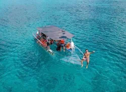 Transparent Boat Tours & Snorkeling in Cozumel