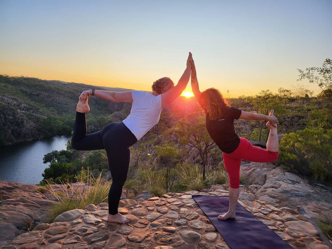 Wildlife Nature & Wellness: Sunrise Yoga at Nitmiluk Gorge