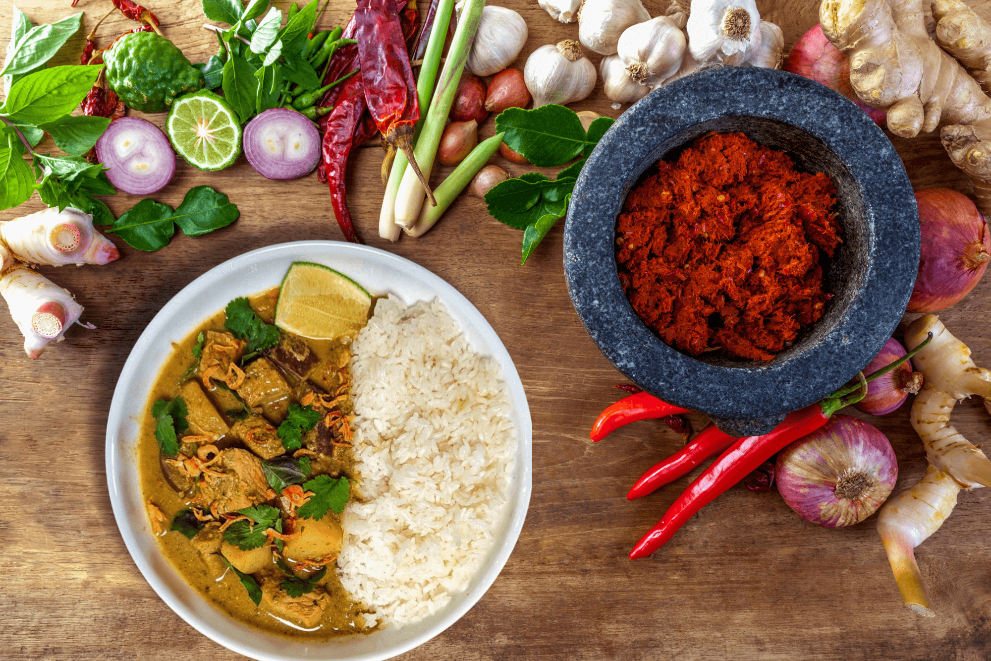 Authentic Thai Curry & Wings Cooking Class in Tigard, OR
