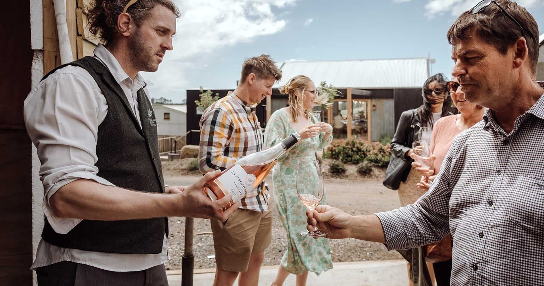Wine Tasting Adventure with Riverlinks Tasmania on Leven River