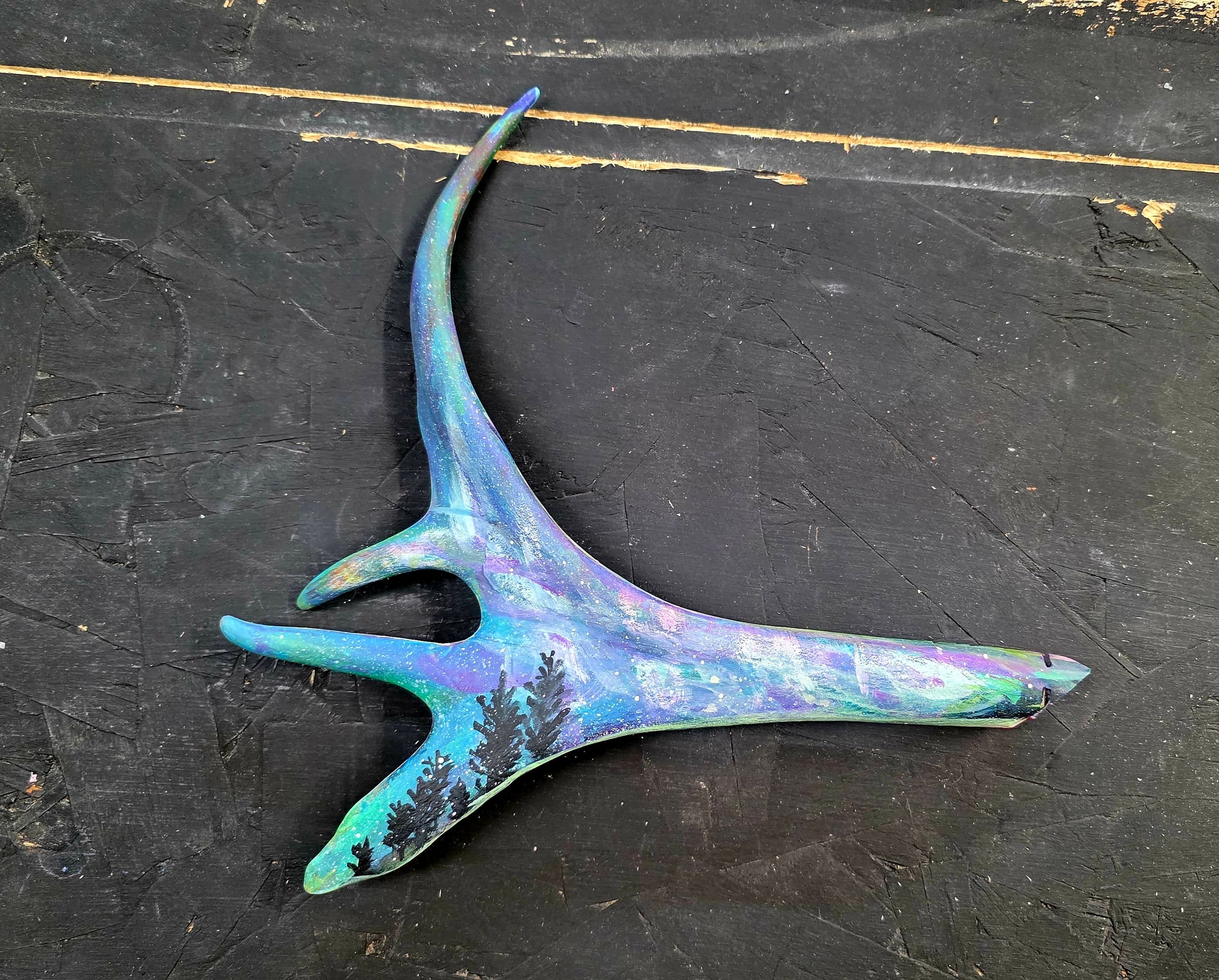 Painted Antler Workshop: Create Art from Naturally Shed Reindeer Antlers in Goldendale