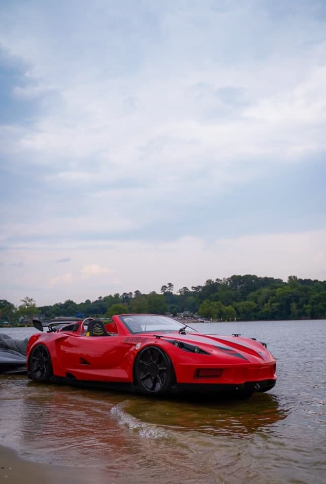 Experience the Thrill of JetCar 1 Hour Rental: Drive a High-Performance Car on Water photo 1