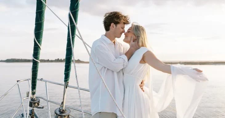 Sail Into Forever: Intimate Elopements Aboard Voyager at Carolina Beach