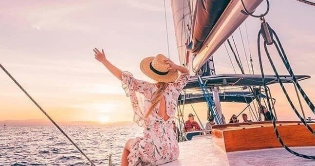 Water-Activities: Big Mama Sunset Sail in Townsville