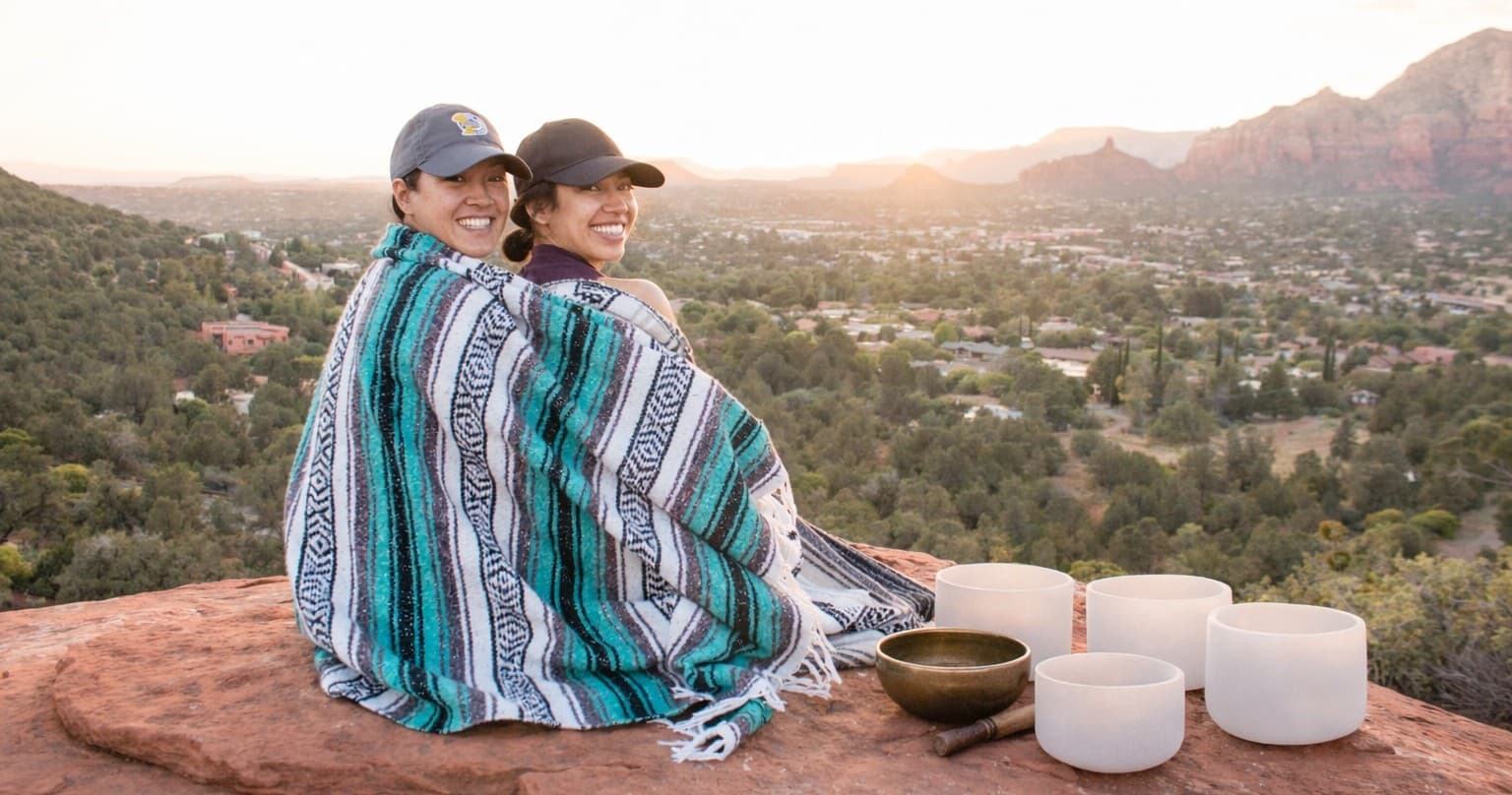 Private Sedona Sound Bath: Guided Breathwork & Singing Bowls in the Red Rocks photo 1