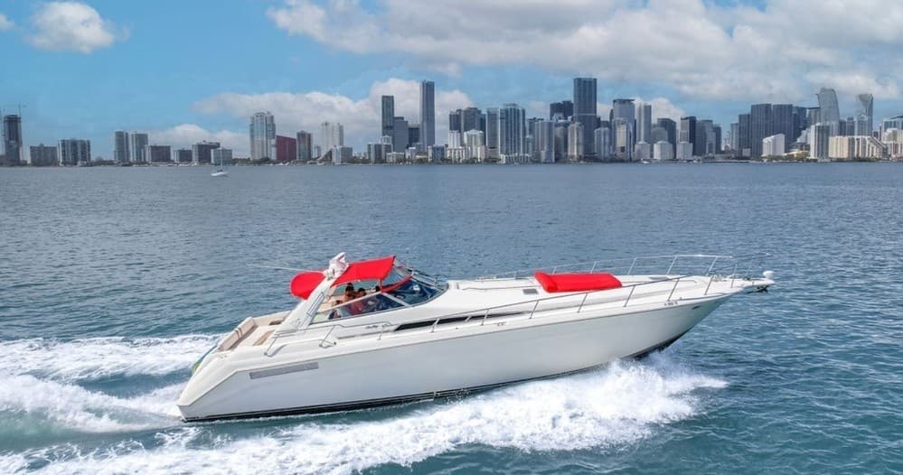 Experience Miami by Night Aboard the Luxurious "Stocks And Blondes" 55' Yacht