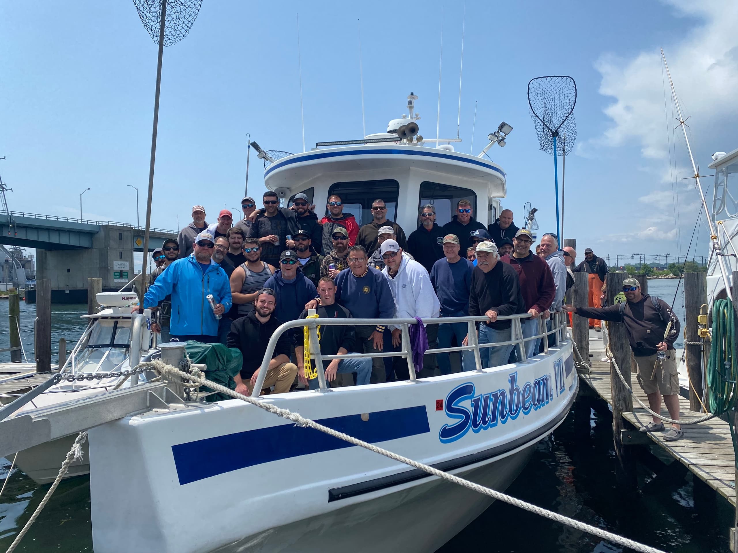 Private Fishing Charter on Sunbeam VII in Waterford, CT