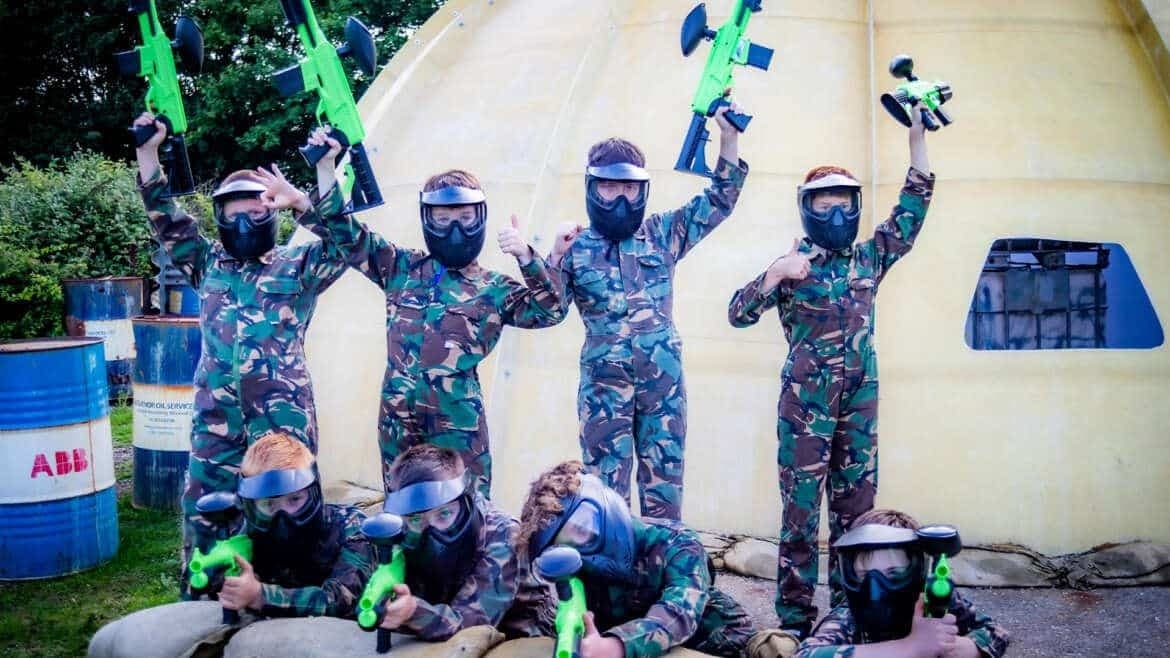 Splatmaster Junior Paintball in Goodworth Clatford — Low‑Impact Action for Ages 9+
