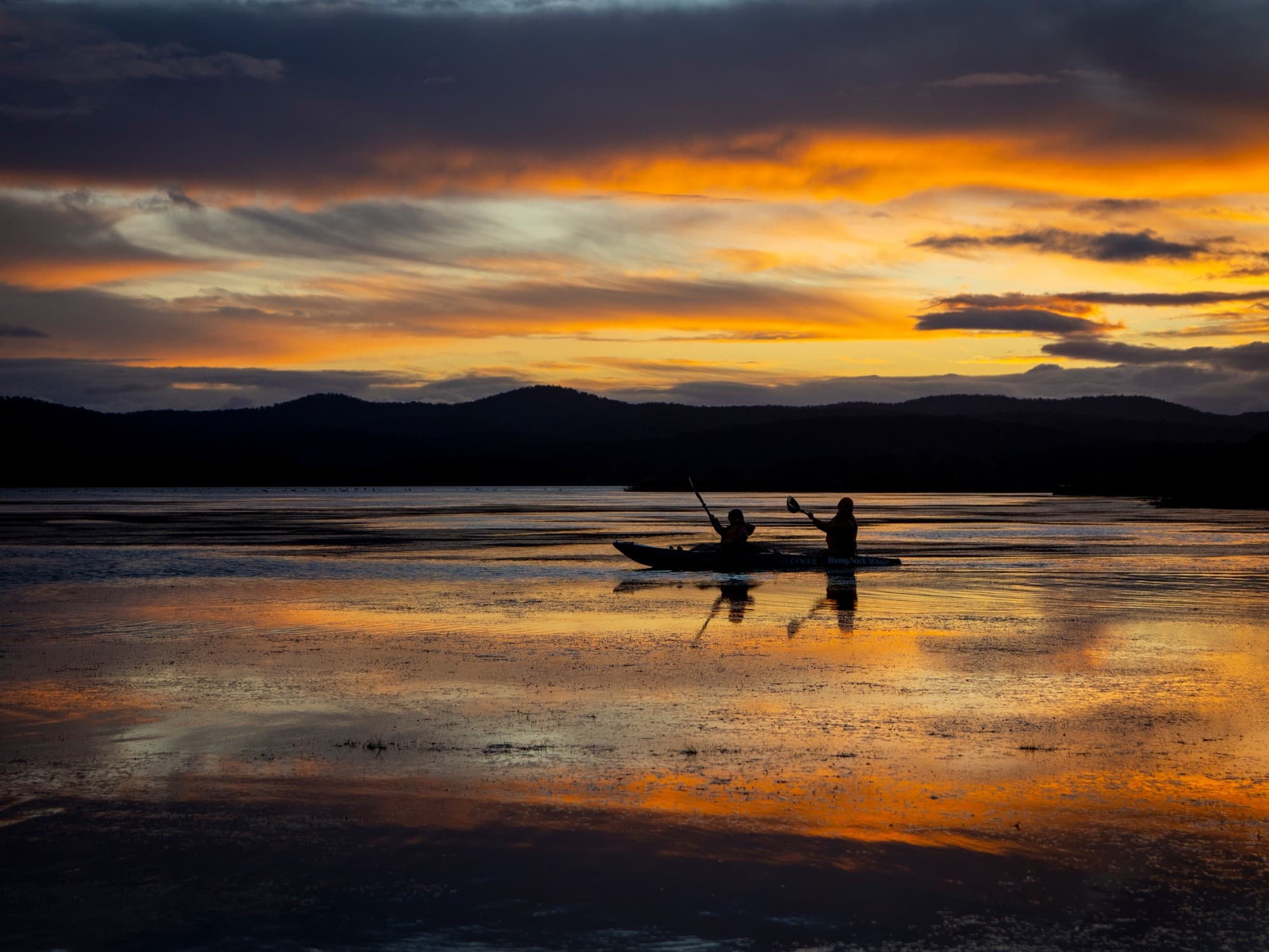 Winter Solstice Starlight Kayak on Wallagoot Lake: Moonlit Paddle & Sand Mandala photo 2
