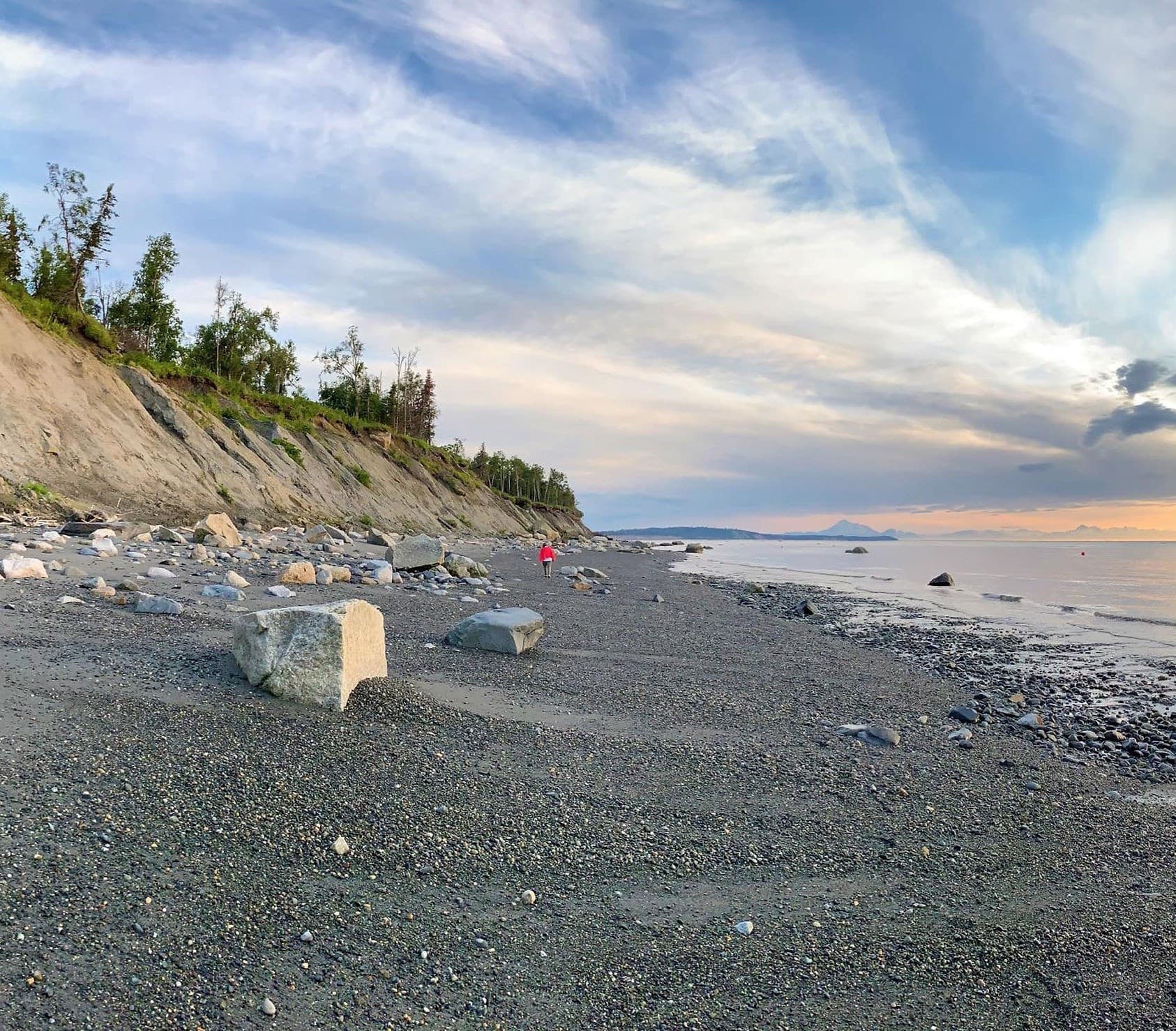 Evening ATV Beach Ride Along Kachemak Bay in Homer, Alaska