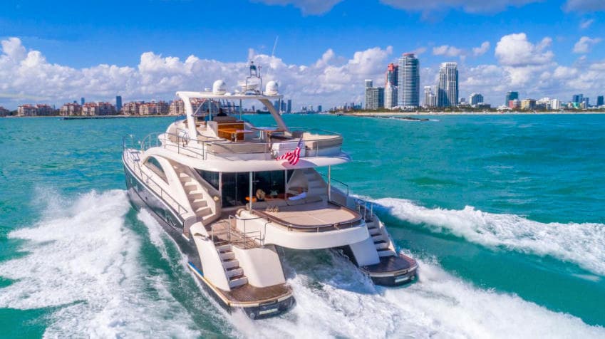 Miami Boat Experts’ 62' POWERCAT Experience in Miami Beach