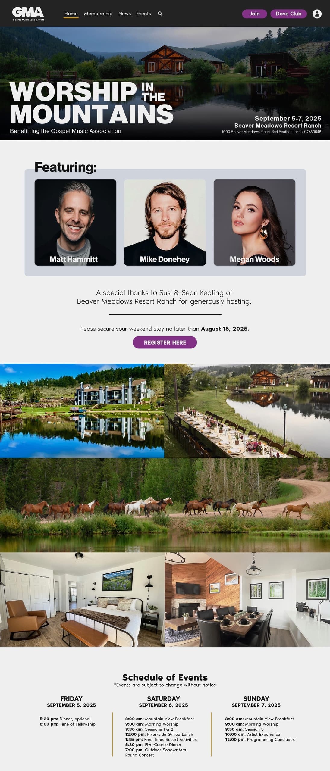 Beaver Meadows Resort Ranch team