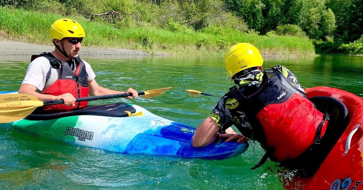 Master Kayaking Rolls in Castlegar’s Scenic Waters