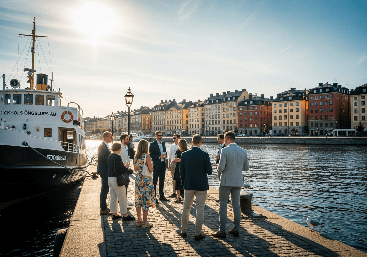 Stockholm City Nature Walk: From Historic Center to Djurgården by Boat and Tram