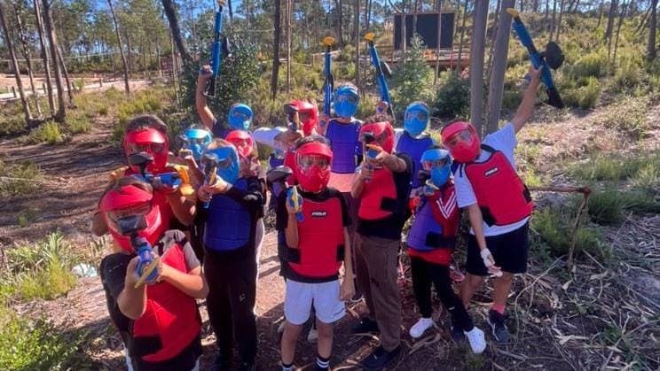 Paintball for Kids in Ericeira: Tactical Missions at Parque Aventura Cova da Baleia