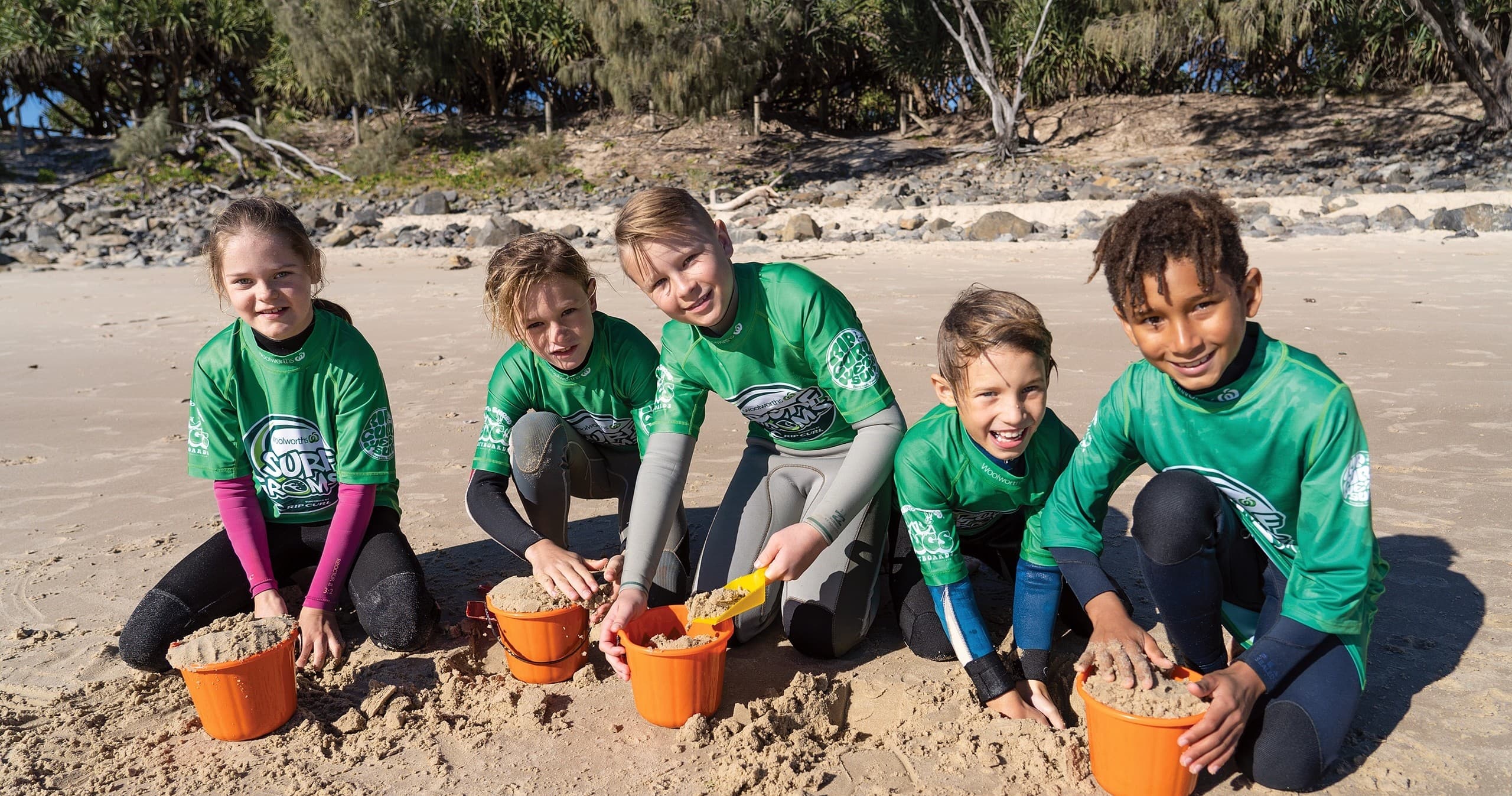 Family Surf & Paddleboarding Adventure at Woolworths SurfGroms Anglesea