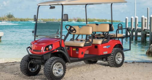 8-passenger EZ-GO Golf Cart