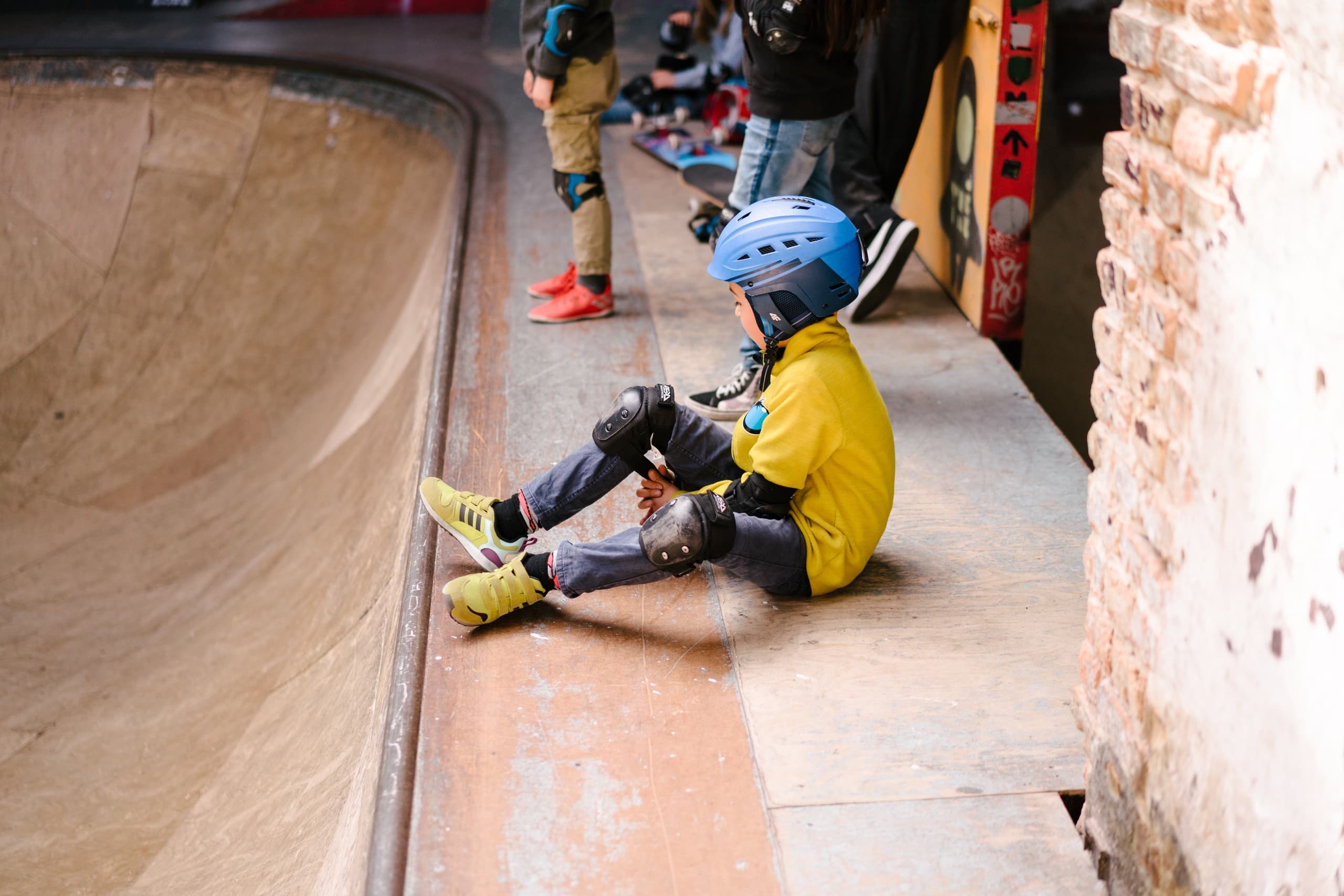 Kids Skateboarding Class at Skatehalle Berlin