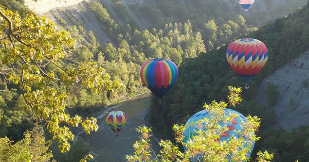 Hot Air Balloon Flights with Liberty Balloon at Letchworth Park
