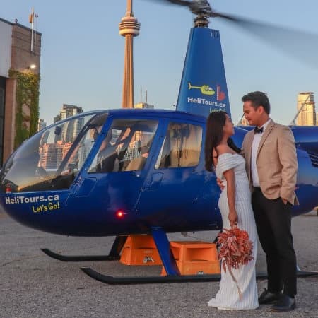 Private Twilight Helicopter Flight over Toronto Skyline photo 1