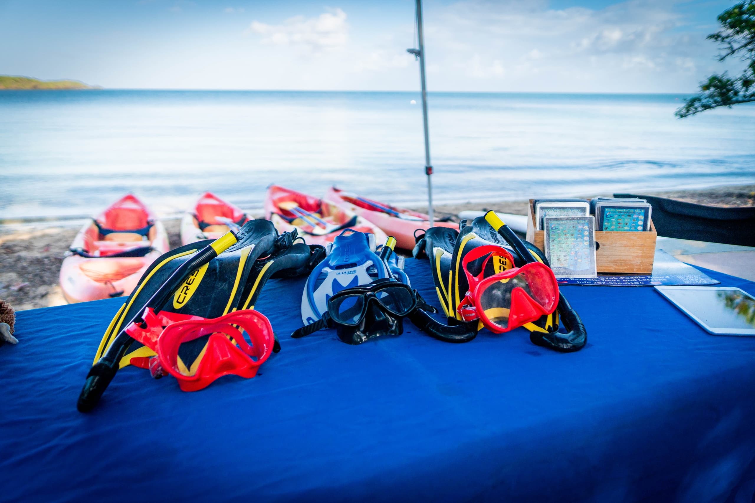 Snorkeling Gear Rental in Fajardo, Puerto Rico