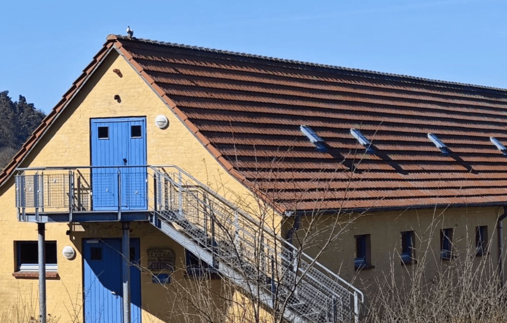 Unique Group Getaway at Heuhotel in Warnow: Cozy Hayloft Camp Experience
