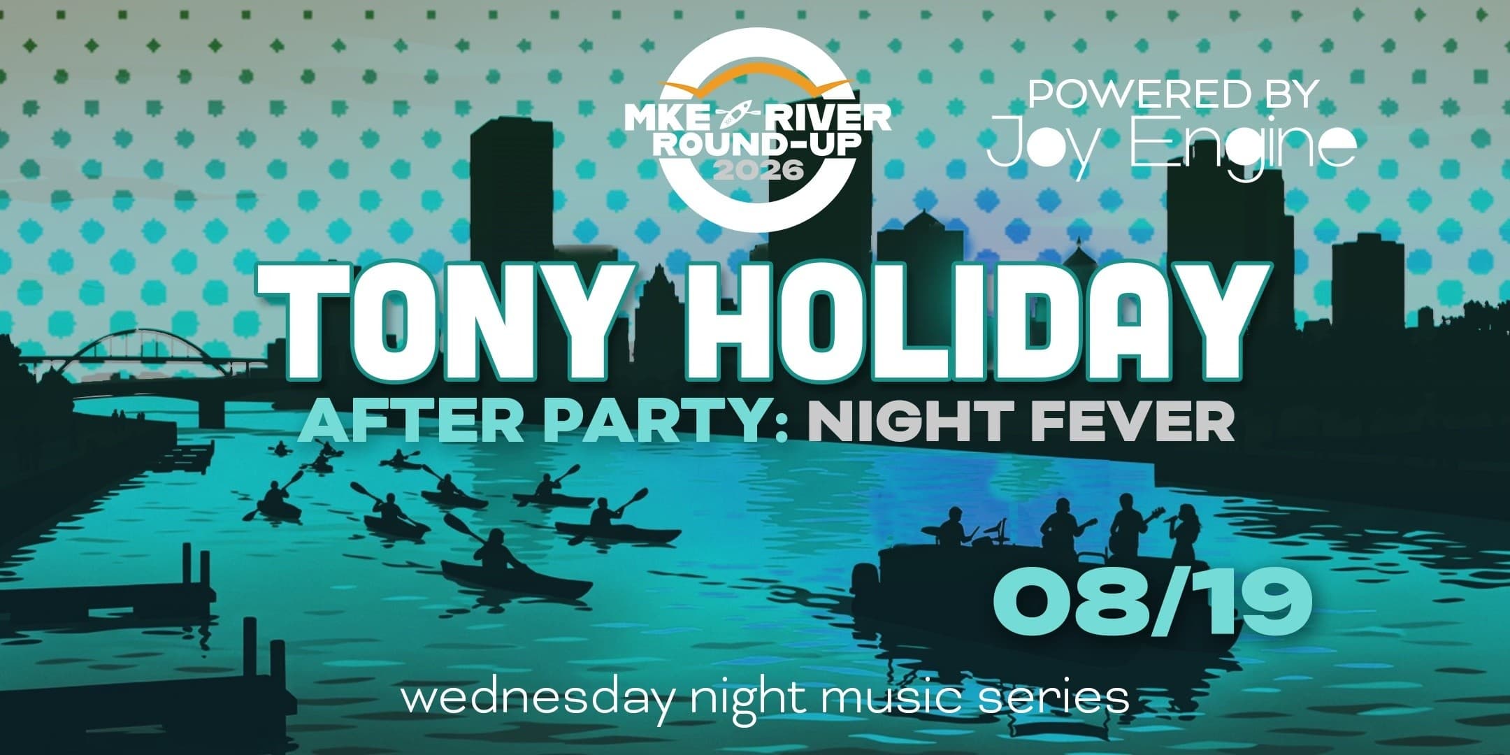 Kayak Concert on the Milwaukee River: Tony Holiday & the MKE River Roundup photo 1