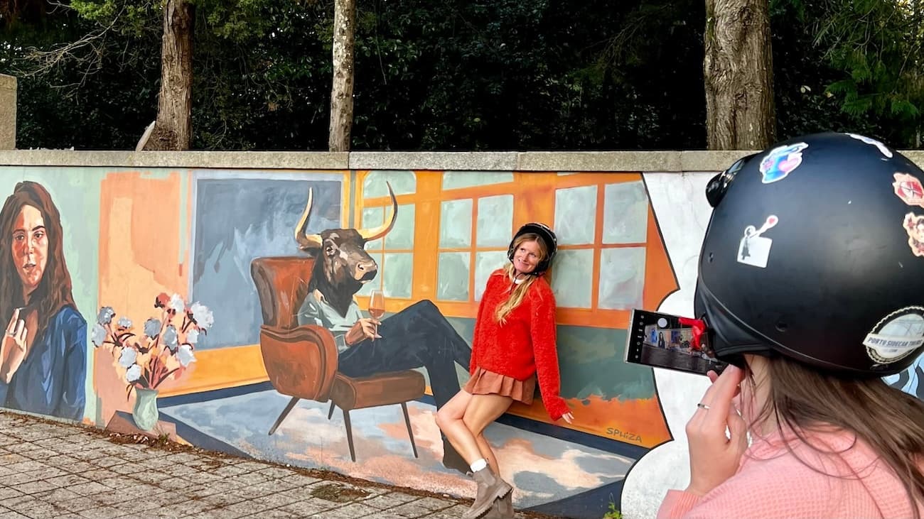 Urban Art Adventure with Porto Sidecar Tours