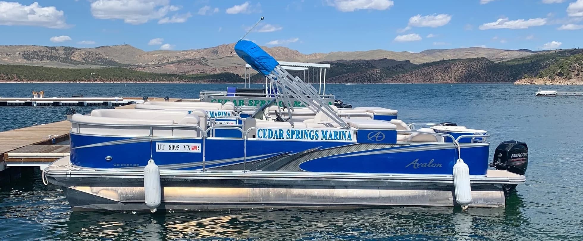 Explore Flaming Gorge by Avalon Pontoon in Dutch John, UT