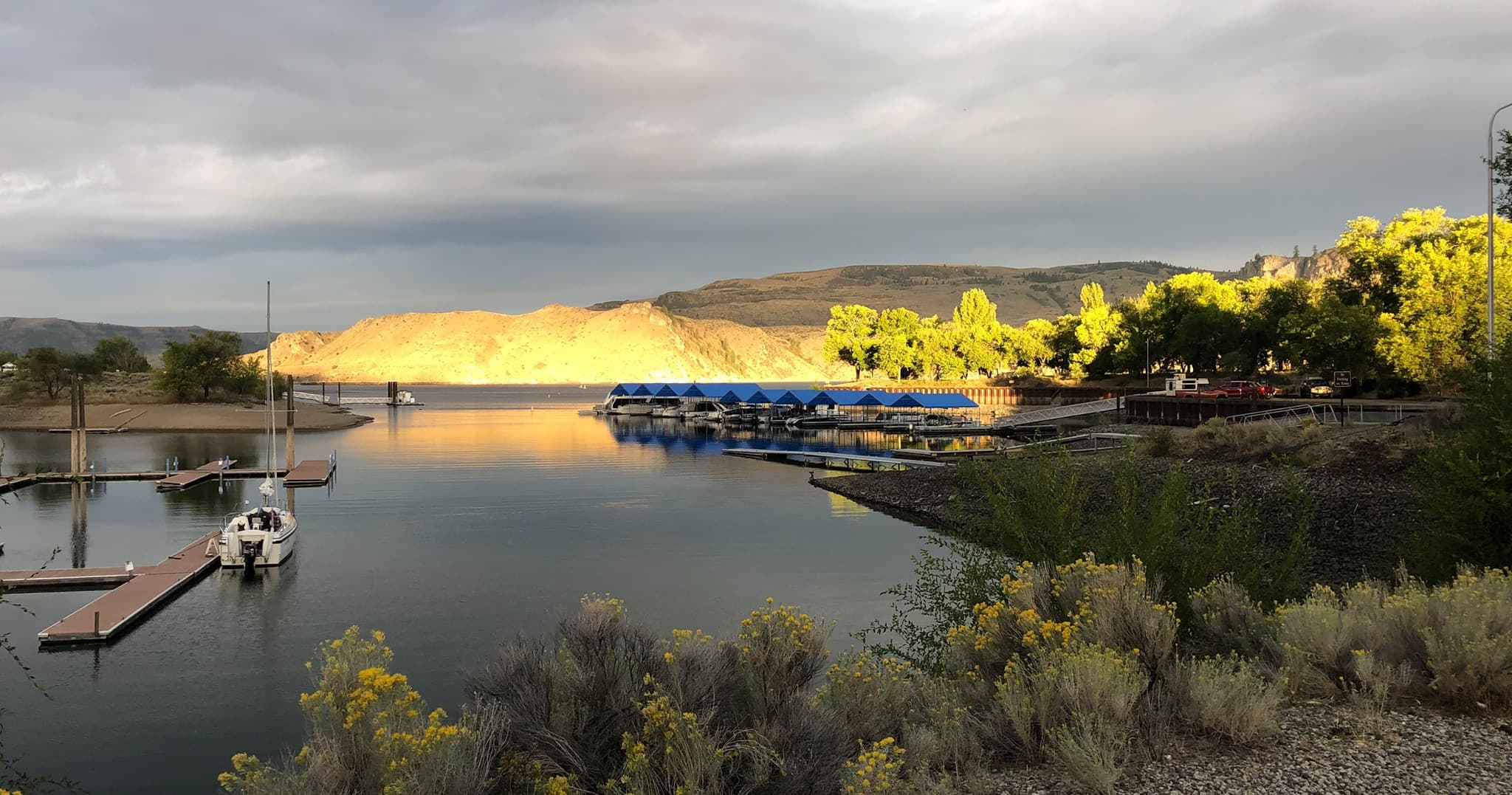 Nine Night Transient Moorage at Keller Ferry Marina, WA
