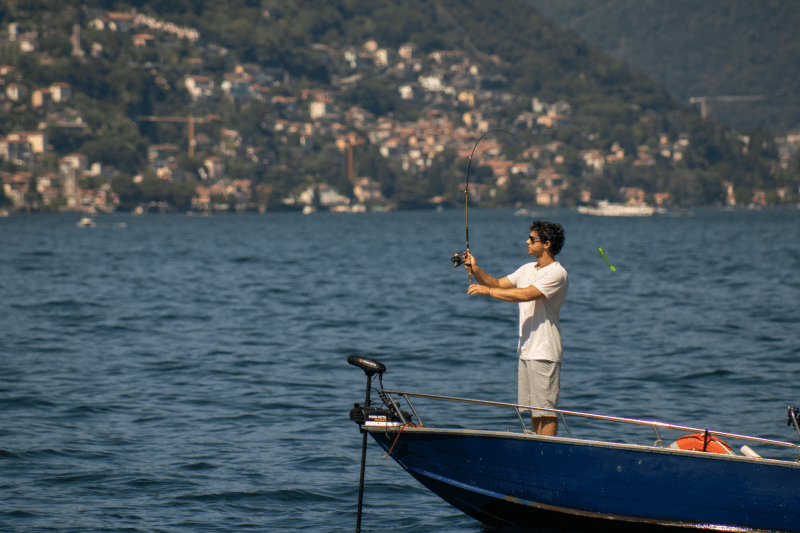 Lake Como Private Fishing Charter from Cernobbio: Cast Among Villas and Alps