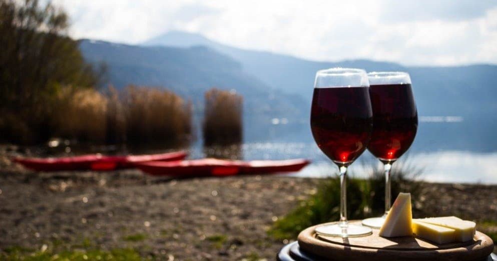 Kayak Tours with Canoa Kayak Academy on Lake Albano