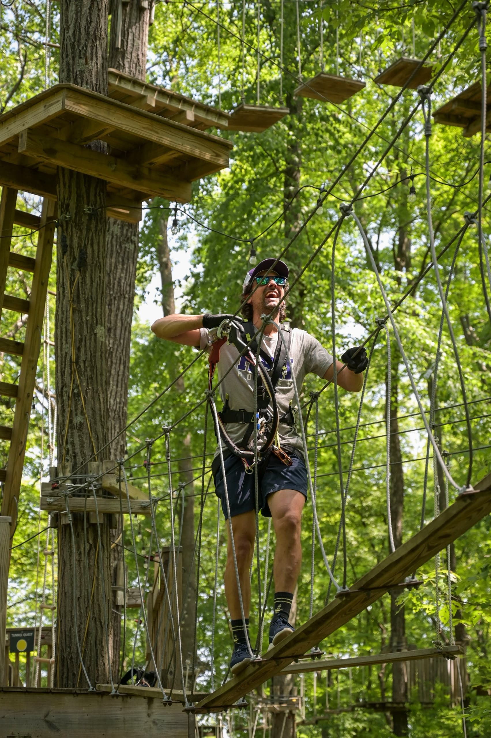 Adventure Duo Bundle: Treetop Climb & Black Creek Flyer Zipline in Vernon Township photo 3