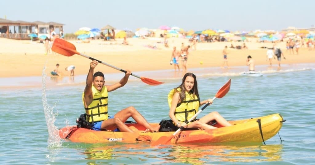 Kayaking with Nauticdrive in Albufeira's Algarve Coast