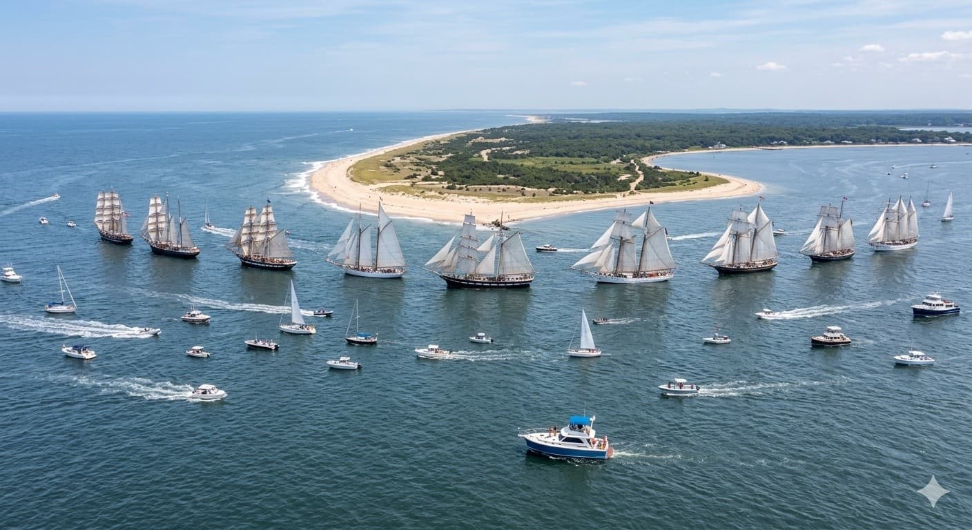 America 250: Tall Ships Parade at Sea — Belmar's Jersey Girl Experience