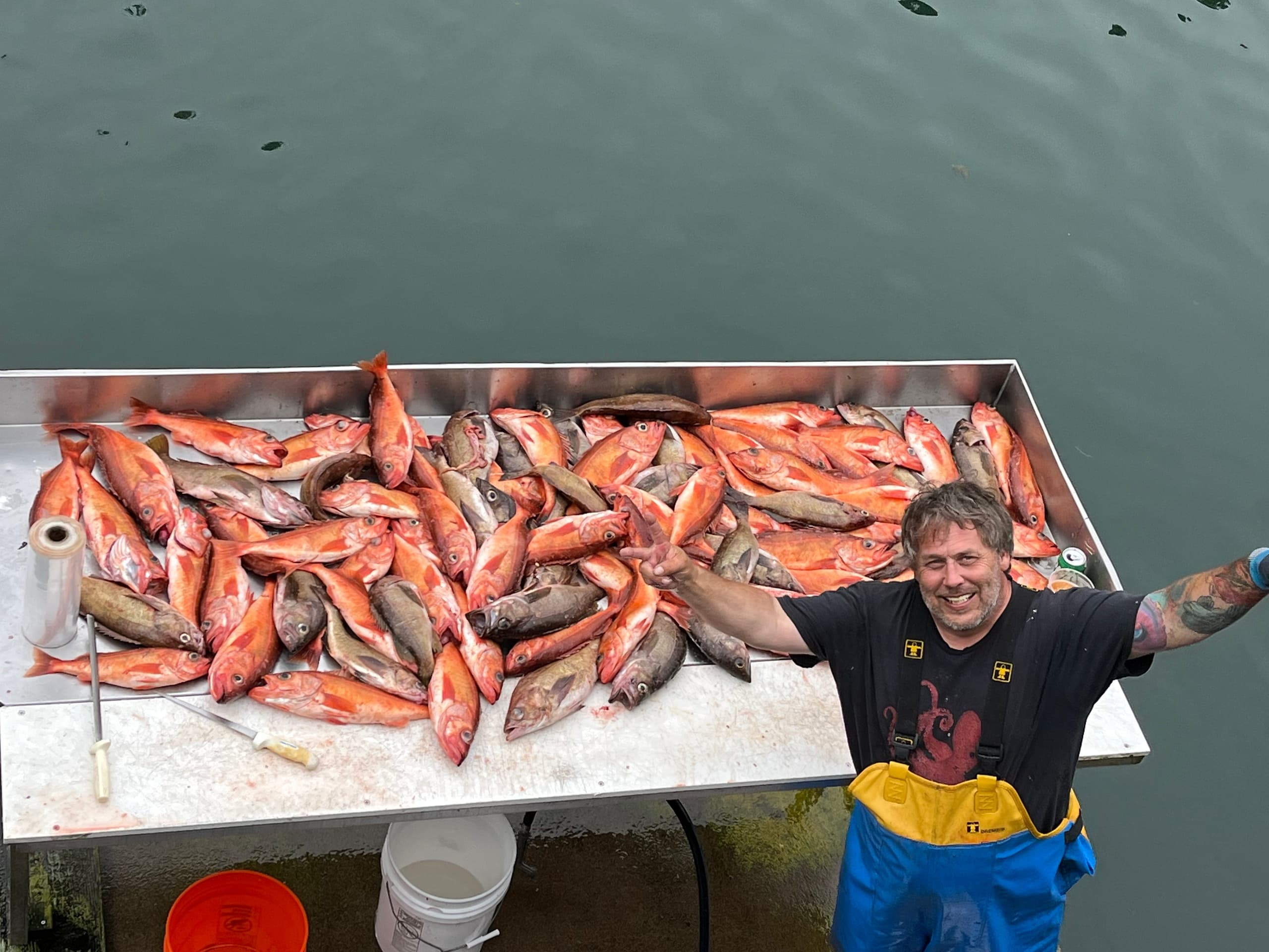 Deep Water Rockfish with Telstar Charters in Fort Bragg, CA