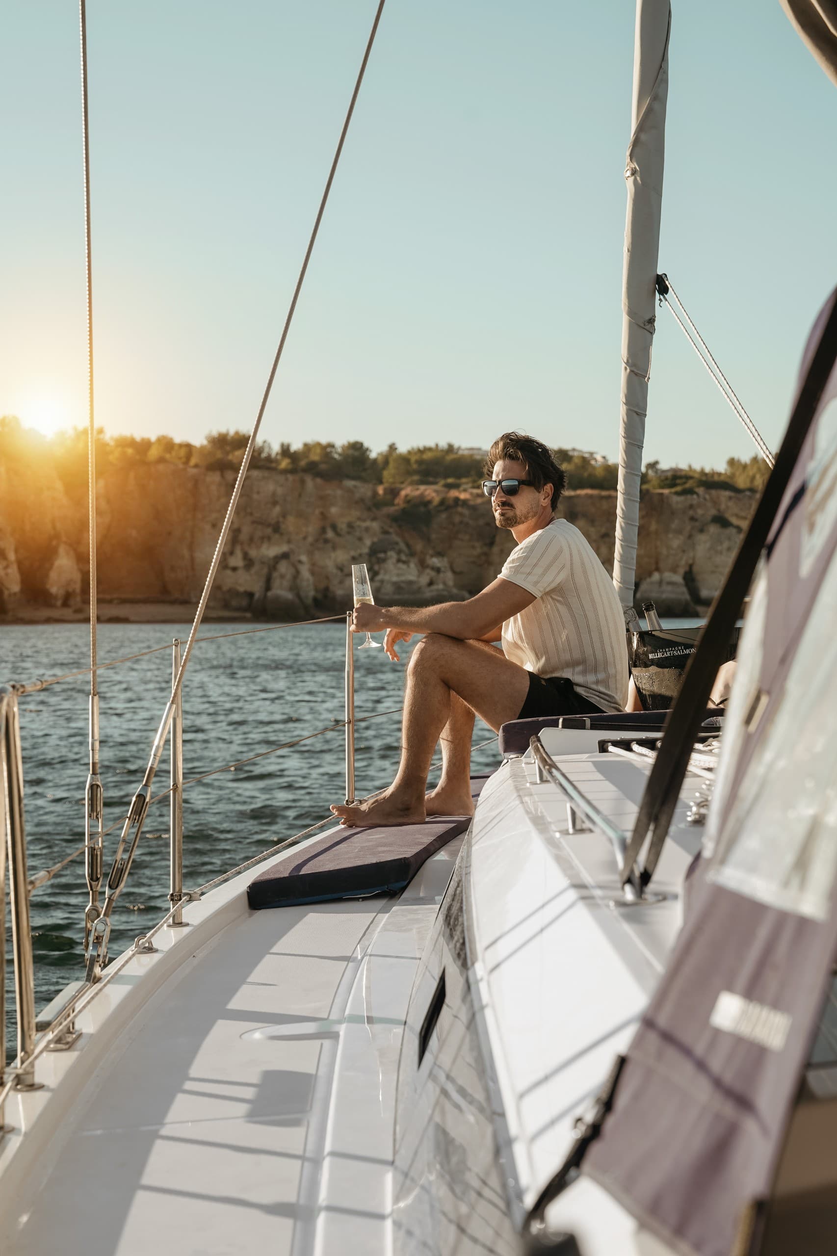 Portimão Luxury Yacht Cruise: Benagil Caves, Cliffs & Dolphin Watching photo 3