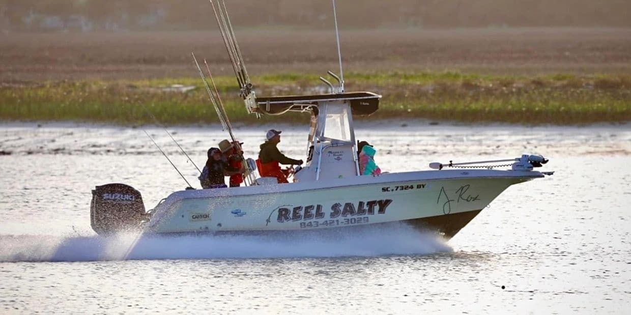 Inshore Fishing with Reel Salty Fishing Charters in SC