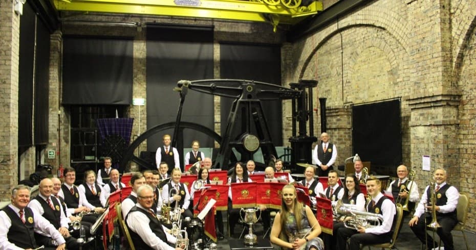National Mining Museum Scotland team