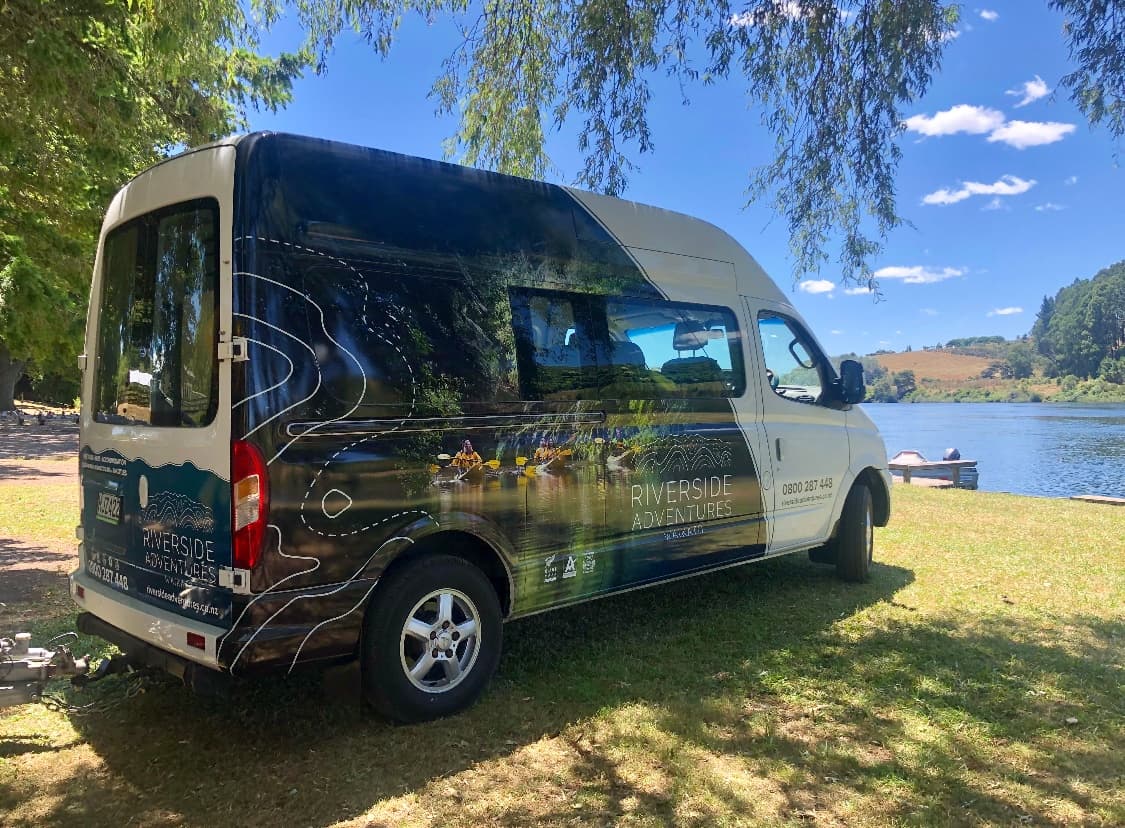 Bike Shuttle Service at Riverside Adventures Waikato