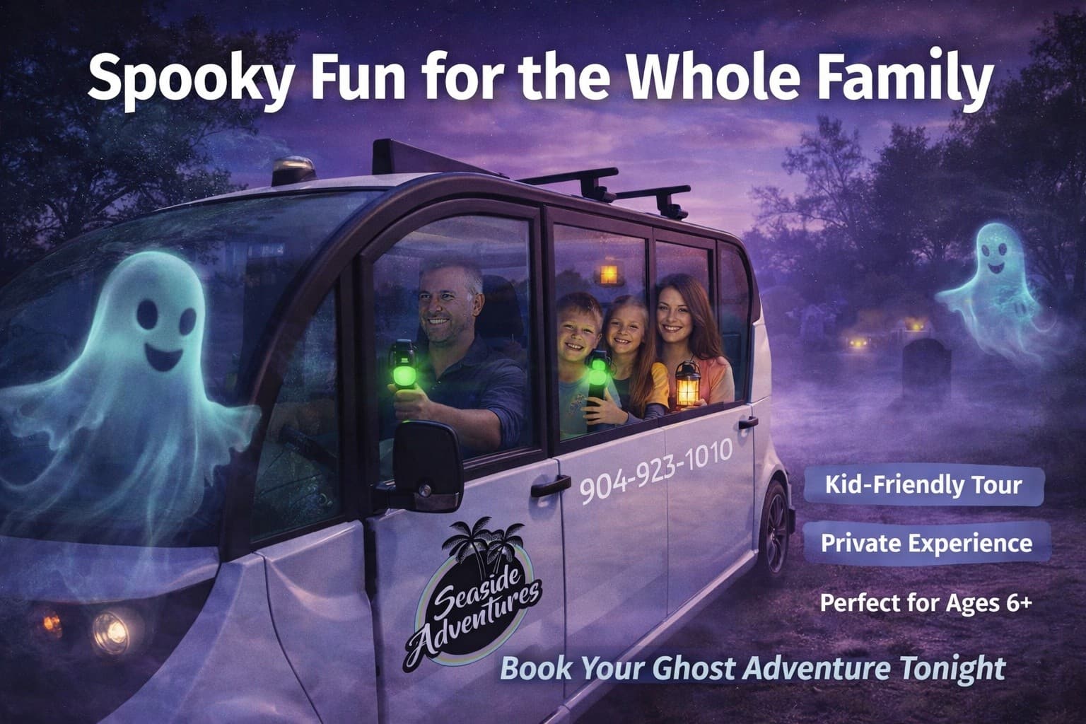 Private Haunted Tours in St Augustine: Sip, Snack & Explore Historic Streets photo 2