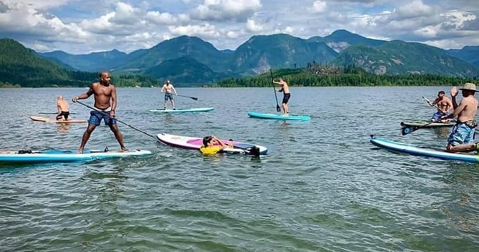 Land-Adventures: SUP Adventures BC's Beginner Paddle Class