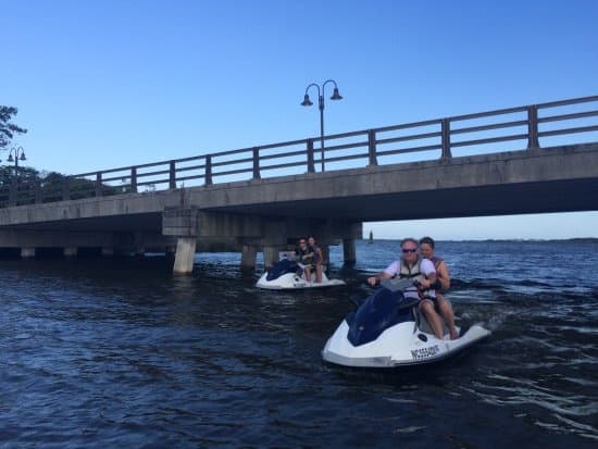 Thrilling Jet Ski Adventures on Roanoke Sound at Cape Hatteras National Seashore